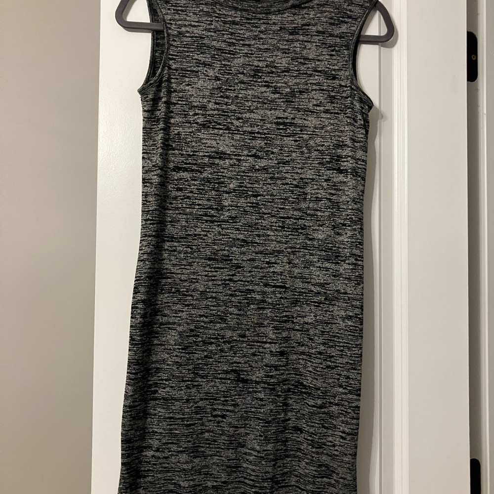 SMITH Charcoal Sleeveless Midi Dress